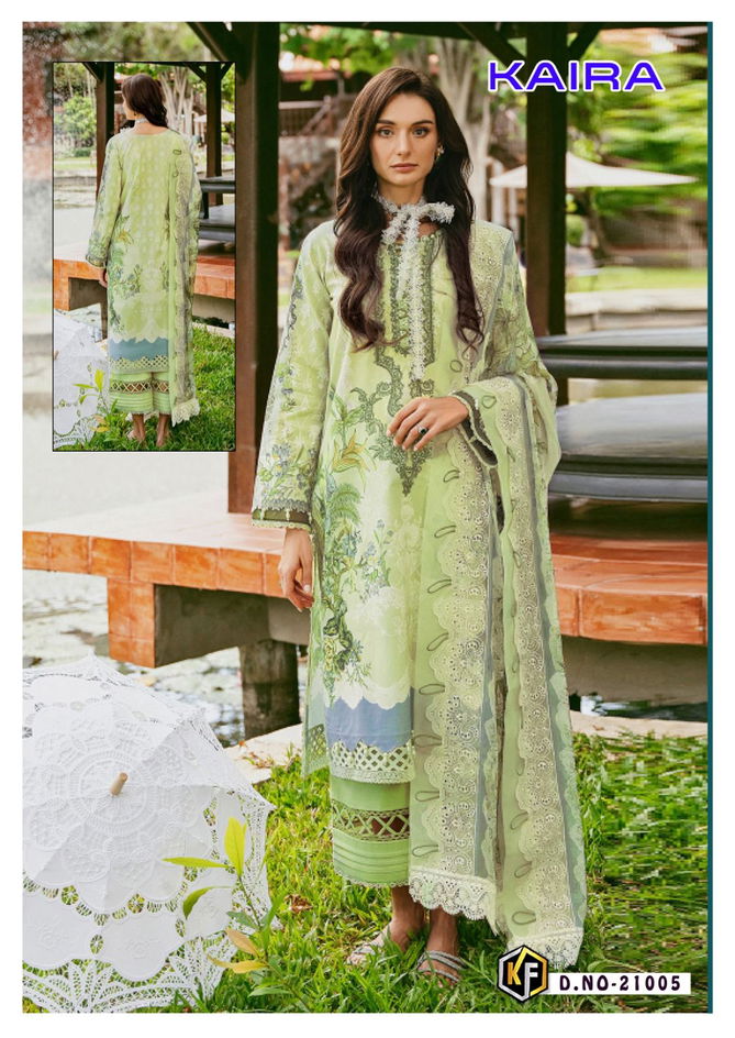 Kaira Vol 21 By Keval Heavy Lawn Cotton Pakistani Dress Material Wholesale Market
